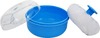 Mee Mee Premium Powder Puff With Powder Storage (Blue)