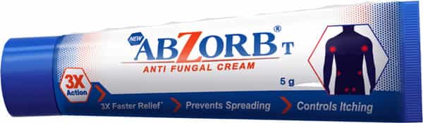 New Abzorb T Antifungal Cream 5G