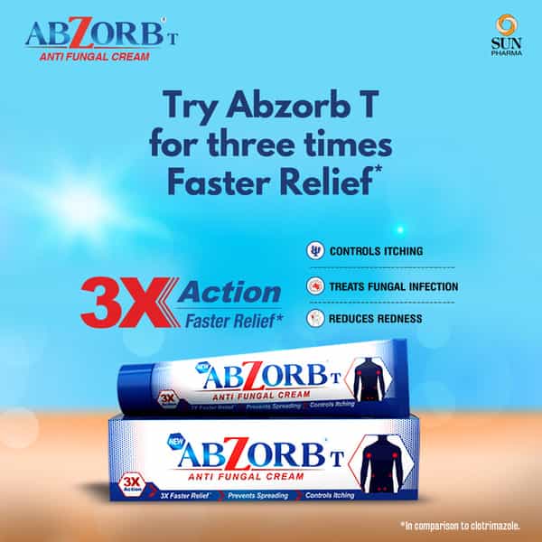 New Abzorb T Antifungal Cream 5G