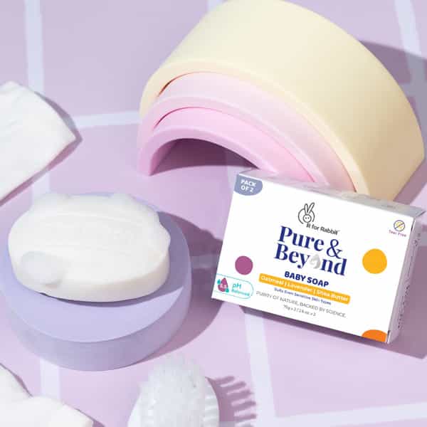 Pure & Beyond Baby Soap-Oatmeal (75 Gm | Pack Of 4)