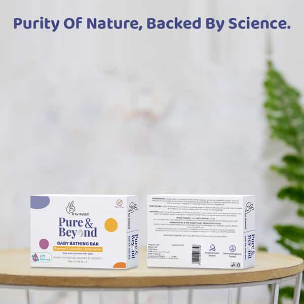 Pure & Beyond Baby Soap-Oatmeal (75 Gm | Pack Of 4)