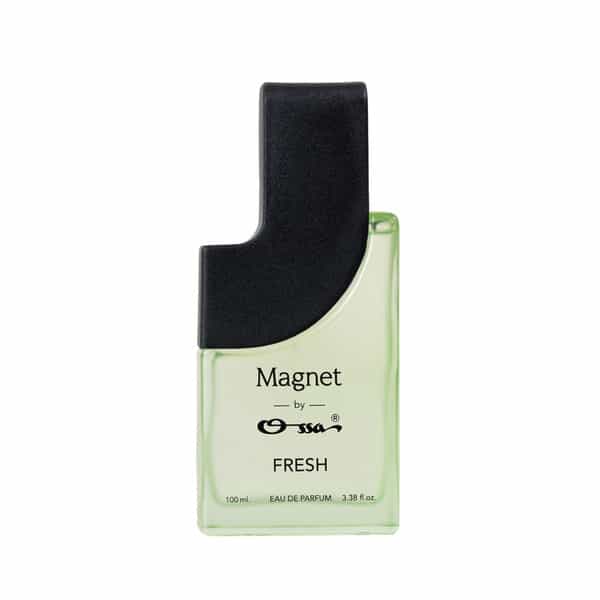 Ossa Magnet Fresh Unisex Eau De Parfum With Lemon | Patchouli | Cedarwood | Musk | Amber | 100Ml