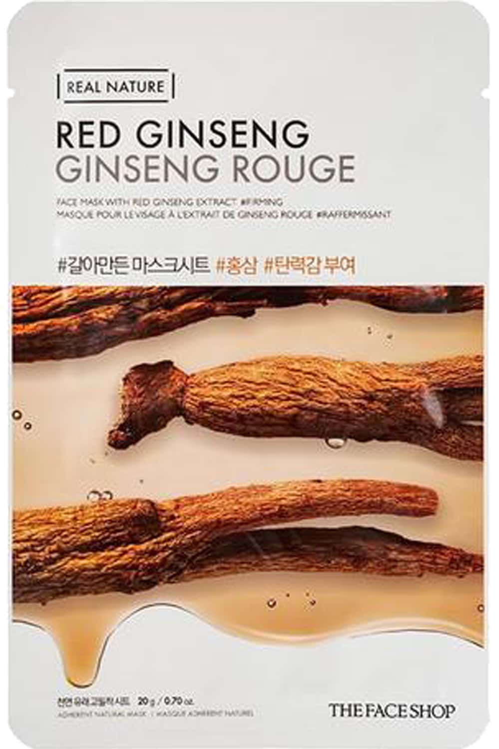 The Face Shop Real Nature Red Ginseng Masksheet