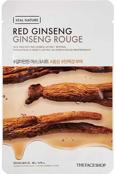 The Face Shop Real Nature Red Ginseng Masksheet