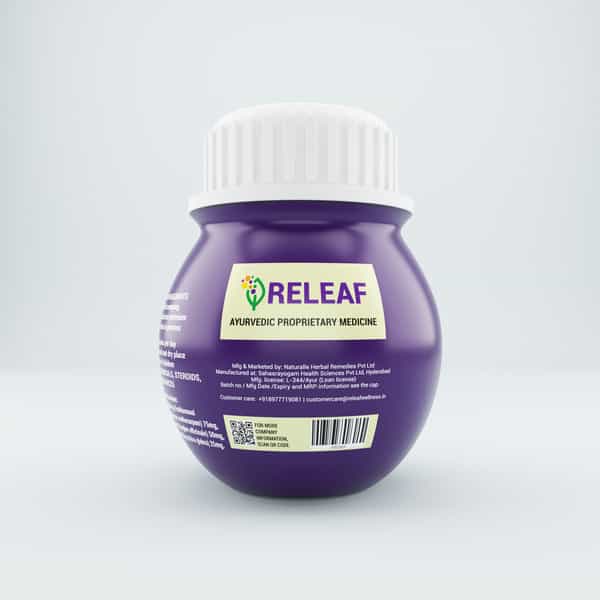 Releaf Pulmo Well Ayurvedic Respiratory Support 60N
