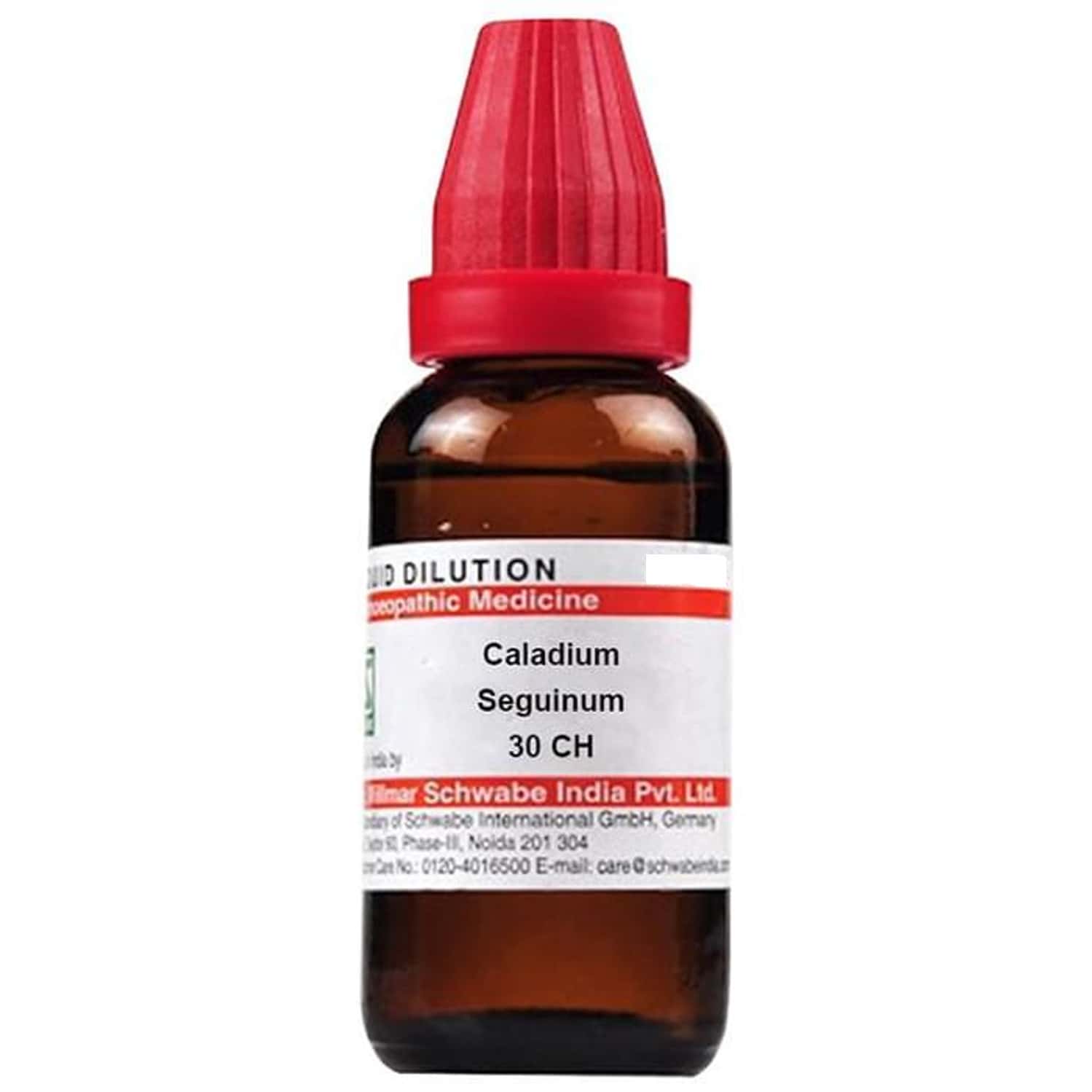 Dr. Willmar Schwabe India Caladium Seguinum Dilution 30 Ch 30 Ml