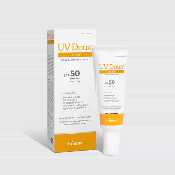 Brinton Uv Doux D Tan Spf 50 Pa++++ Aqua Sunscreen Lotion 100Ml