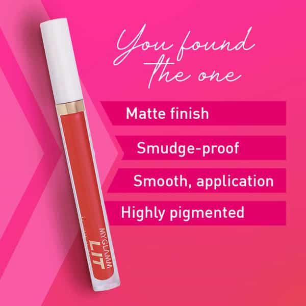 Myglamm Lit Liquid Matte Lipstick-Zoomer