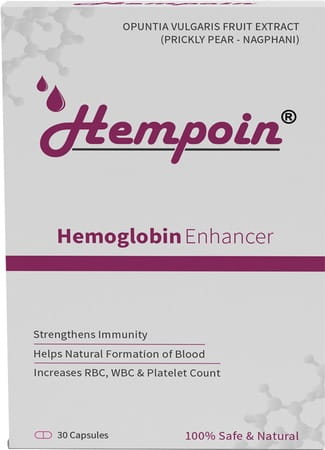 Hempoin Hemoglobin Enhancer - 30 Capsules