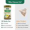 Jeena Sikho 32 Herbs Tea | For Body Detox | Weght Loss & Wellness | 250Gm