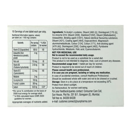 Fertisure Fem Strip Of 10 Tablets