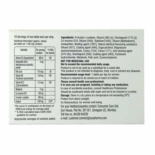 Fertisure Fem Strip Of 10 Tablets