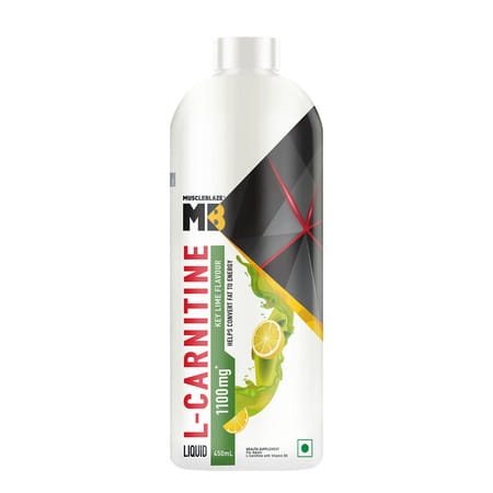 Muscleblaze Liquid L-Carnitine 450 Ml (Lemon Lime)