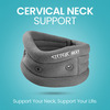 Stergic Cervical Collar Soft Foam Neck Support Brace Strain & Cervical Spondylosis Small Size 1 No's