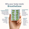 Briyo Breatheease | Experiencing Trouble-Free Breathing During Common Cold - 10 Inhalant Capsules