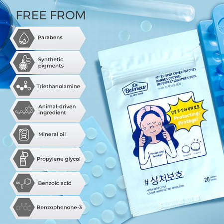 The Face Shop Dr.Belmeur Clarifying After Spot Cover Patches