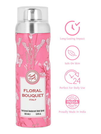 Sweet Heart Floral Bouquet Italy (Pink) Deodorant Perfumed Bodyspray 200ml