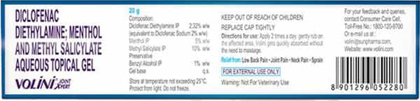 Volini Joint Xpert | Gel | 20 Gm