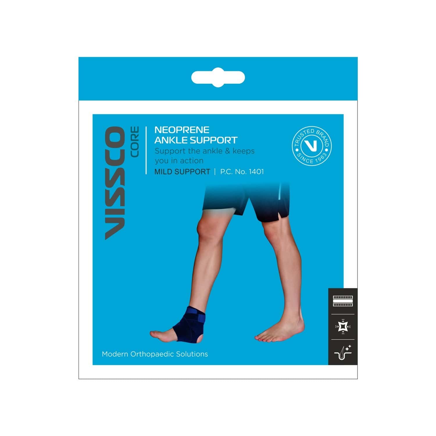 Buy VISSCO NEOPEREN ANKLE SUPPORT XXL Online & Get Upto 60 OFF at