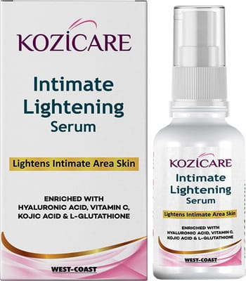 can glutathione lighten private parts Buy KOZICARE INTIMATE LIGHTENING SERUM FOR INTIMATE AREA SKIN Best B12 Injection (Health Size:60 Capsules سيروم لتجديد البشرة