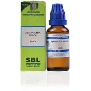 Sbl Azadirachta Indica Dilution 30 Ch 30 Ml Pack Of 2