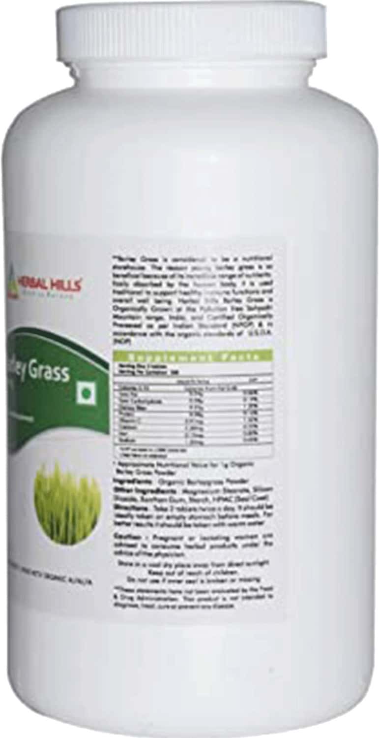 Herbal Hills Barley Grass - 500 Tablets - Pack Of 5