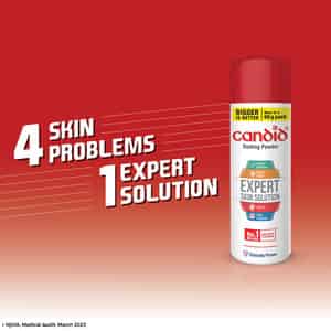 Candid Dusting Powder | Expert Skin Solution | Bottle | 60 Gm