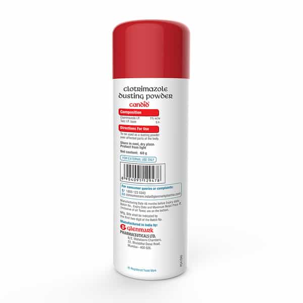 Candid Dusting Powder | Expert Skin Solution | Bottle | 60 Gm