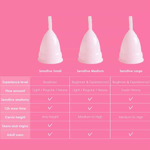 Namyaa Ultra Large Reusable Menstrual Cup | 100% Medical Grade Silicone| Fda Compliant