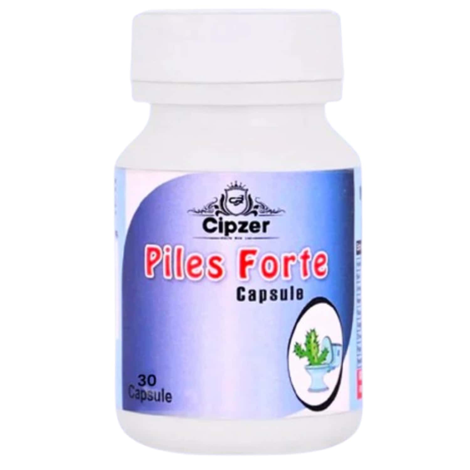 Cipzer Piles Forte 30 Capsules | Supports Anorectal Comfort & Digestive Wellness