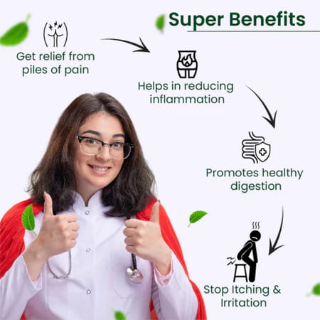Cipzer Piles Forte 30 Capsules | Supports Anorectal Comfort & Digestive Wellness