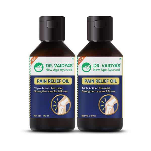 Dr. Vaidya's Pain Relief Oil -100 Ml - Pack Of 2