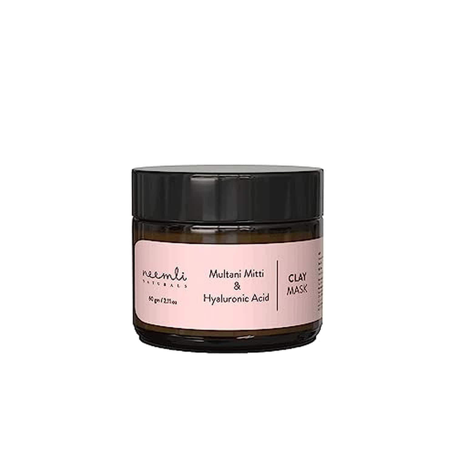 Neemli Naturals Multani Mitti & Hyaluronic Acid Clay Mask|Hydrates (60g)