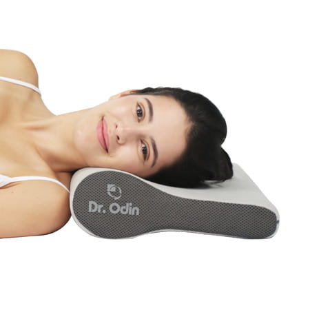Dr. Odin Nc-02 Standard Orthopedic Support | Neck Pain Relief & Better Sleep Cervical Pillow (Grey)
