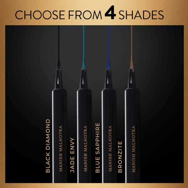 Manish Malhotra Beauty By Myglamm Precision Liquid Eyeliner-Jade Envy
