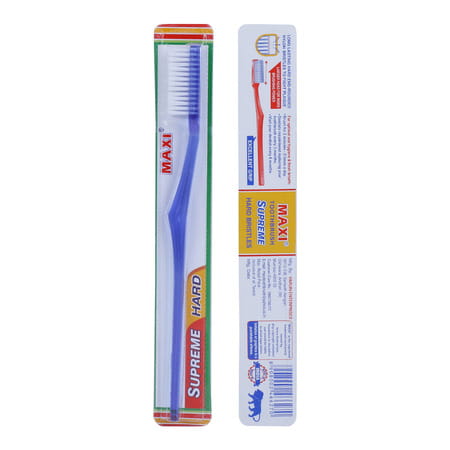 Maxi Supreme Hard Toothbrush (Pack Of 12)