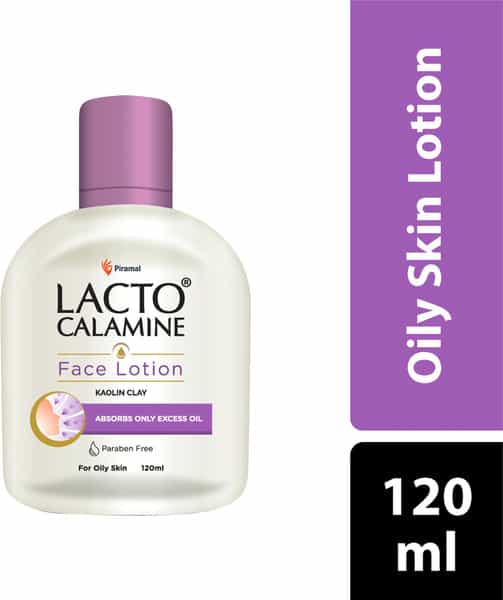 Lacto Calamine Paraben Free Face Lotion For Oily Skin Bottle Of 120Ml