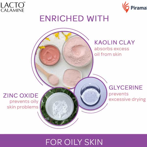 Lacto Calamine Paraben Free Face Lotion For Oily Skin Bottle Of 120Ml