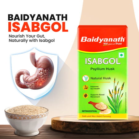 Baidyanath Isabgol (Psyllium Husk) Powder 100 Gm