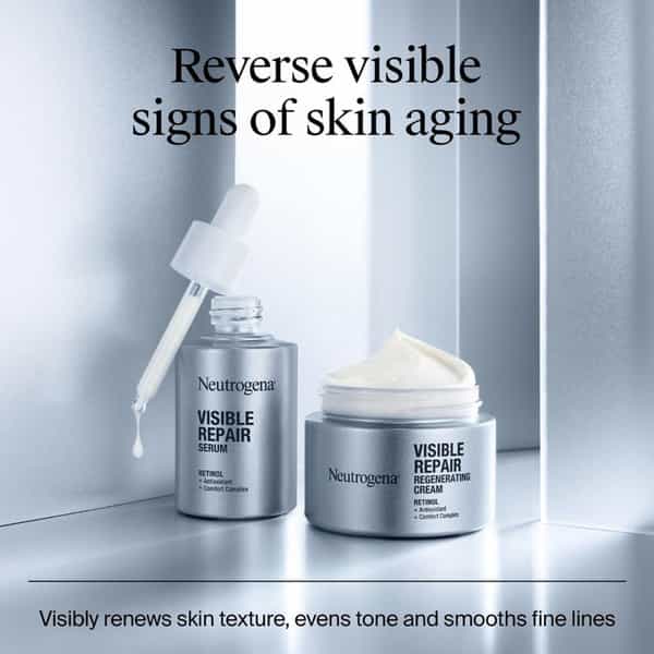 Neutrogena Visible Repair Regenerated Cream - 50G Jar - 50Ml