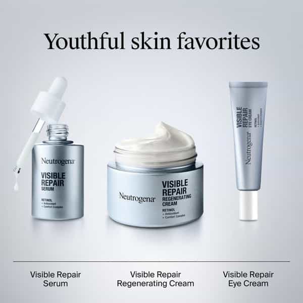 Neutrogena Visible Repair Regenerated Cream - 50G Jar - 50Ml
