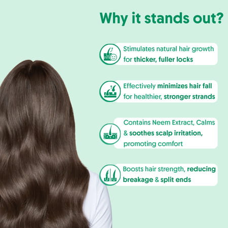 Aravi Organic Rosemary Hair Growth Serum With Biotin - Strengthens Hair - 30ml