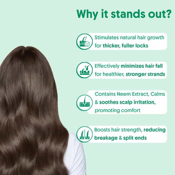 Aravi Organic Rosemary Hair Growth Serum With Biotin - Strengthens Hair - 30Ml