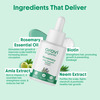 Aravi Organic Rosemary Hair Growth Serum With Biotin - Strengthens Hair - 30ml