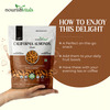 Nourishvitals California Roasted Almonds 200G X Pack Of 2 - No Added Oil Or Preservatives