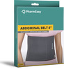 Pharmeasy Abdominal Binder / Waist Trimmer 8 - Supports Back - Gives Slimmer Look - Universal