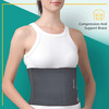 Pharmeasy Abdominal Binder / Waist Trimmer 8 - Supports Back - Gives Slimmer Look - Universal