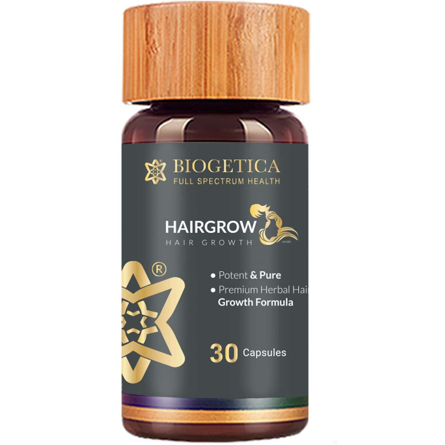Buy BIOGETICA HAIRGROW ADVANCE HAIR SUPPORT 30 CAPSULES Online & Get