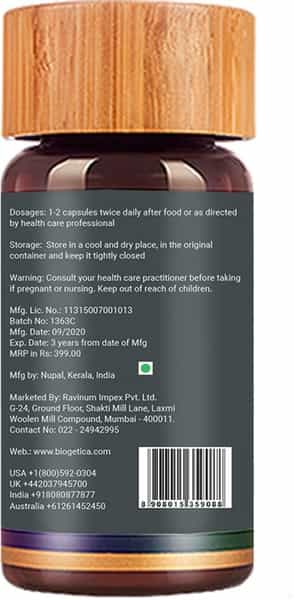 Biogetica Hairgrow Advance Hair Support- 30 Capsules