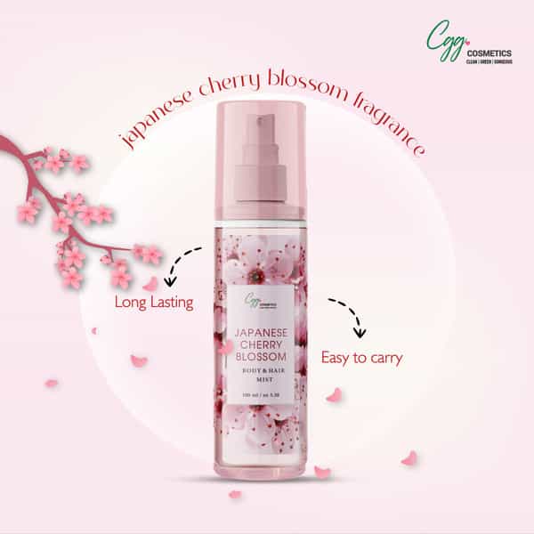 Cgg Cosmetics Japanese Cherry Blossom Body Mist - 100Ml